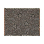 Midnight Garden Woven Blanket | The Winter House Collection