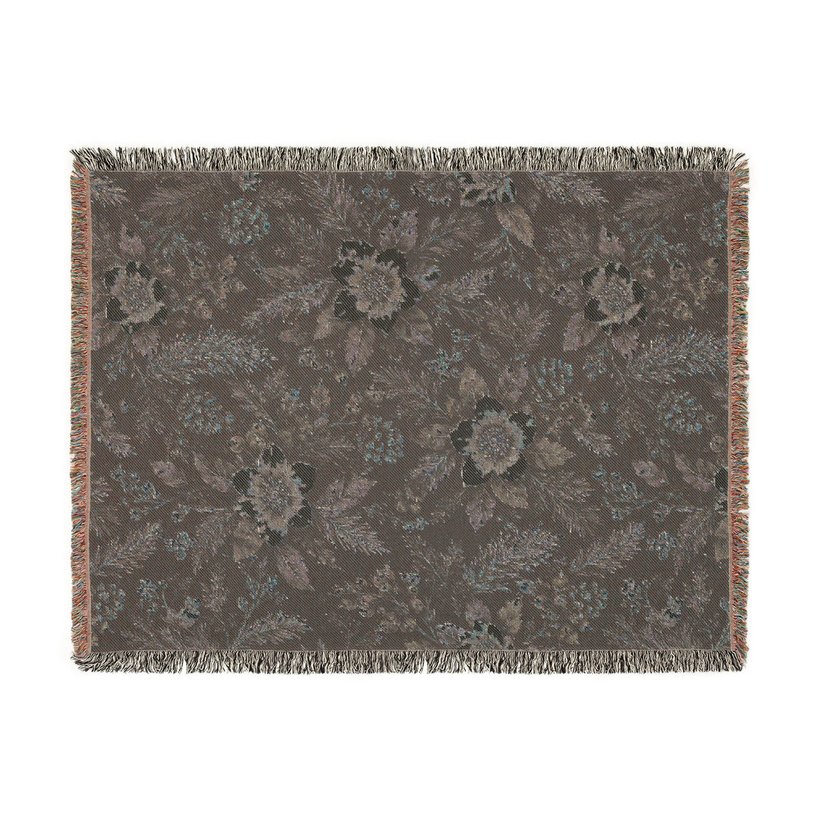 Midnight Garden Woven Blanket | The Winter House Collection