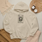 Skull & Fern Tarot Card Hoodie | Gothic Botanicals, Victorian Macabre — view 21