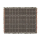 Nocturne Tartan Woven Blanket | The Winter House Collection