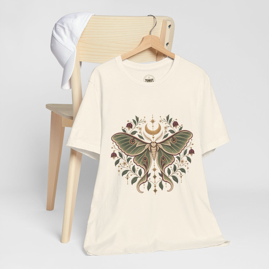Stag Beetle Wreath | Gothic Botanicals Tee