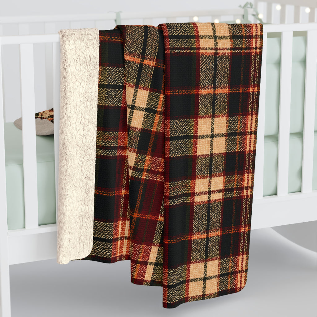 Heirloom Plaid Sherpa Throw | The ALT Shop Fall Collection