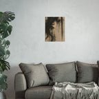 Moody Dark Portrait Wall Art | Charcoal & Graphite Fine Art Print — view 13