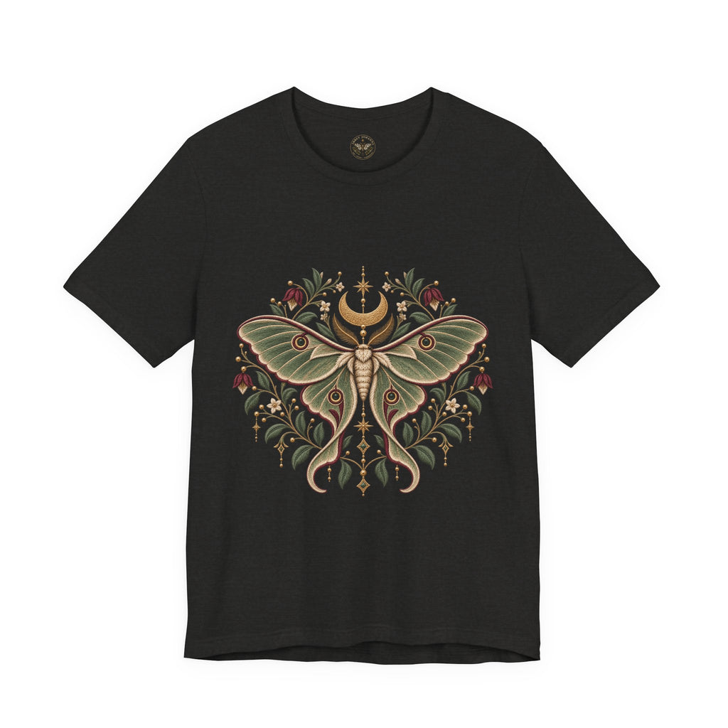 Stag Beetle Wreath | Gothic Botanicals Tee