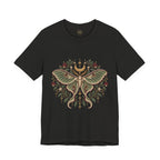 Stag Beetle Wreath | Gothic Botanicals Tee
