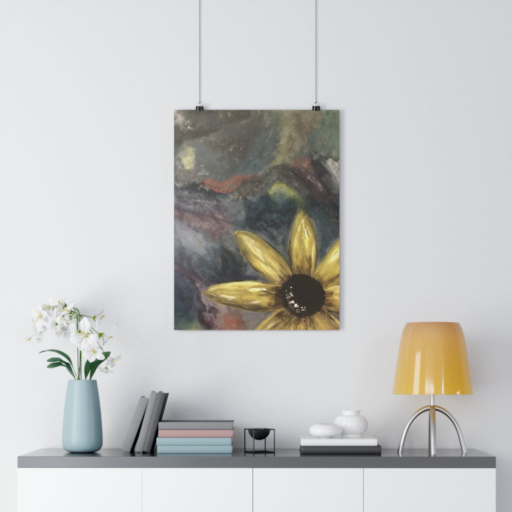 Neutral Sunflower — Giclée Wall Art Print — product image 4