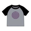 Flower of Life Sacred Geometry- Fitted Baby Tee — view 7