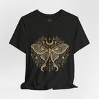 Stag Beetle Wreath | Gothic Botanicals Tee