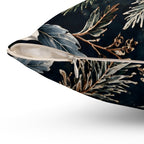 Midnight Garden Square Pillow | The Winter House Collection