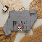 True Crime and Tea Sweatshirt | Skull Tea Mug Graphic, Podcast Lover Crewneck — view 19