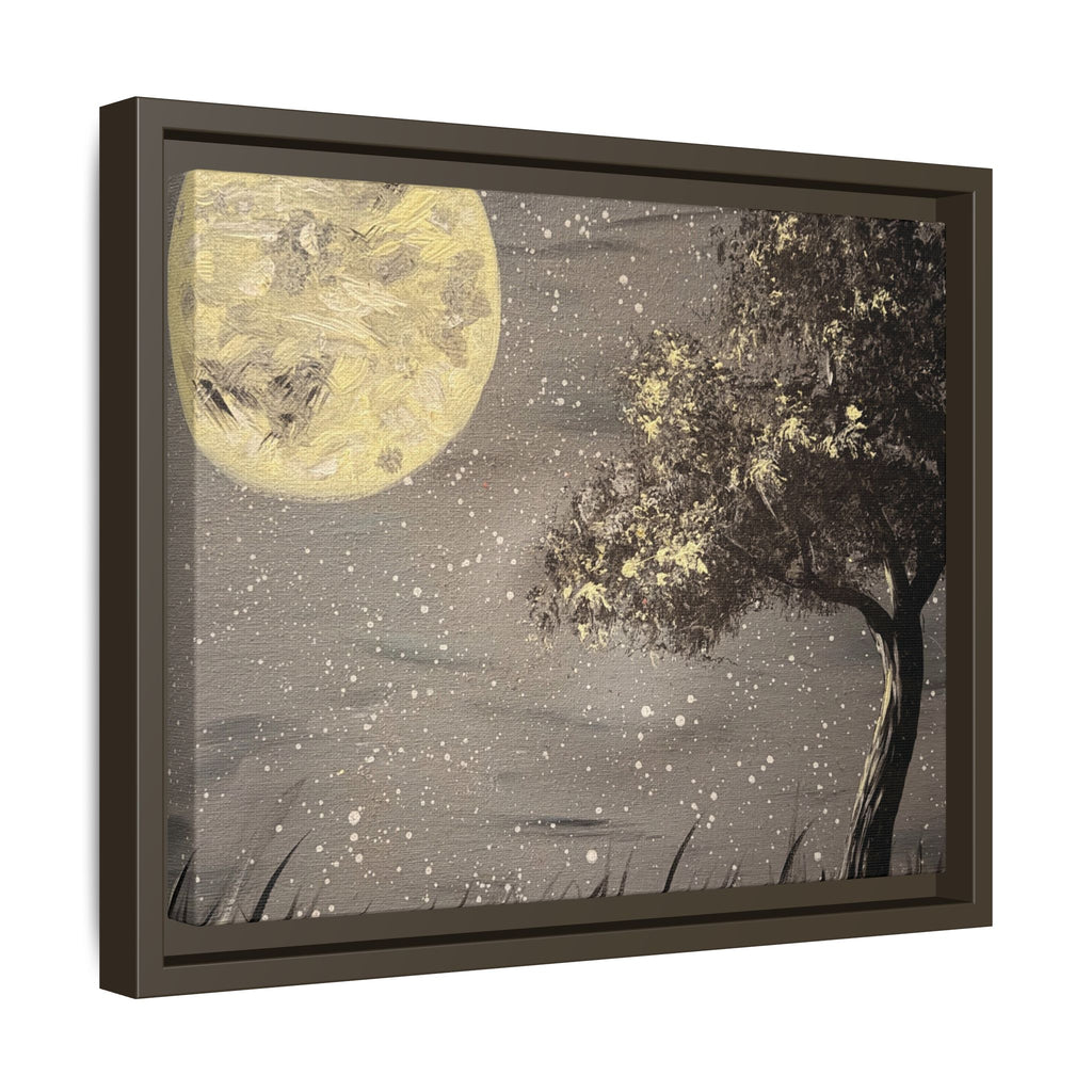 Thieves Moon — Framed Canvas Wall Art | Celestial Night Landscape — view 11