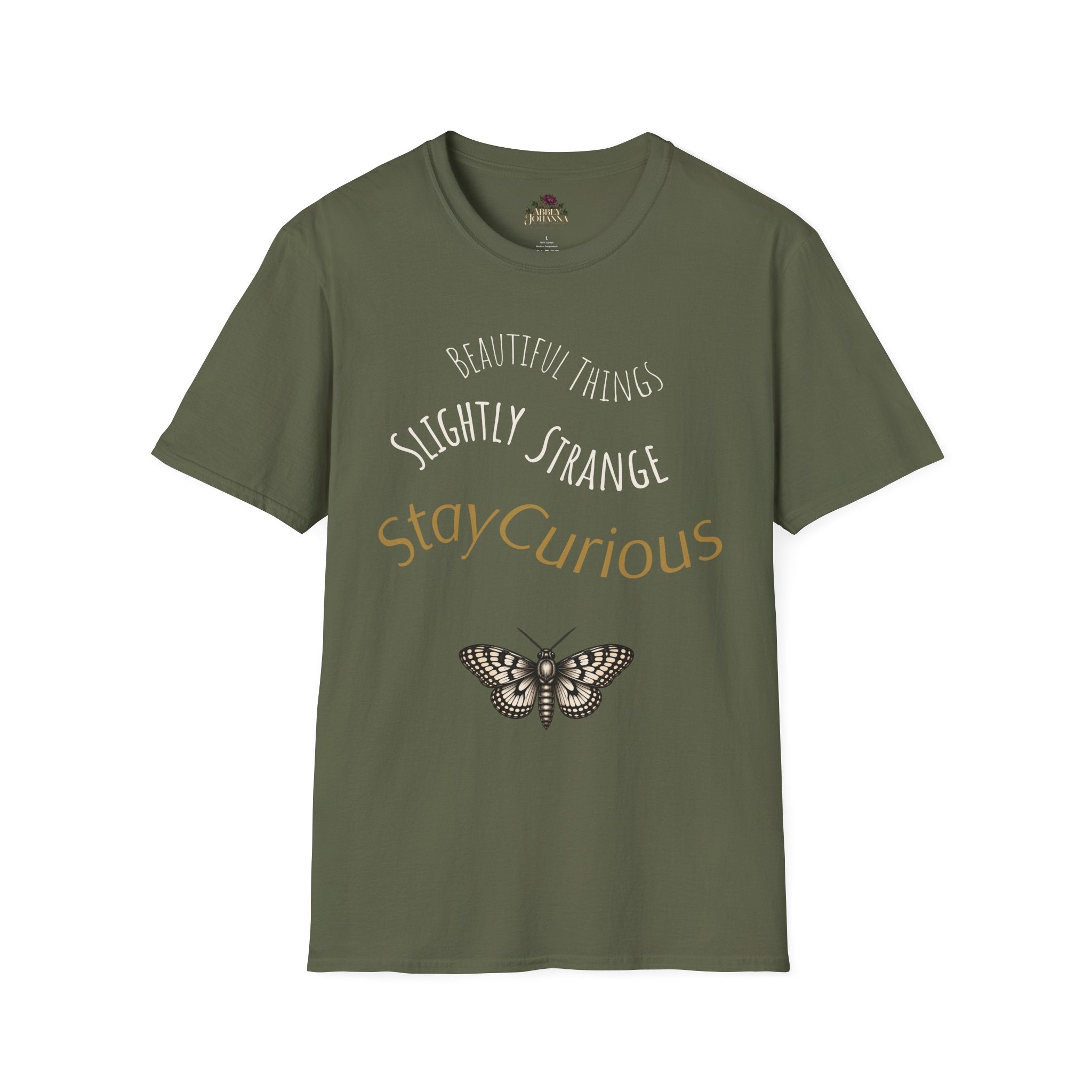 Beautiful Things Are Slightly Strange — Unisex Graphic Soft T-Shirt