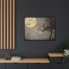 Thieves Moon — Framed Canvas Wall Art | Celestial Night Landscape — view 30