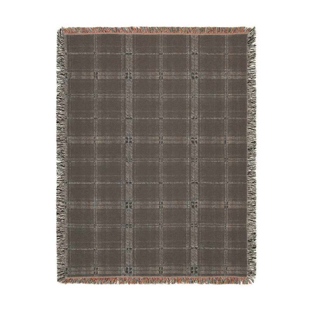 Nocturne Tartan Woven Blanket | The Winter House Collection