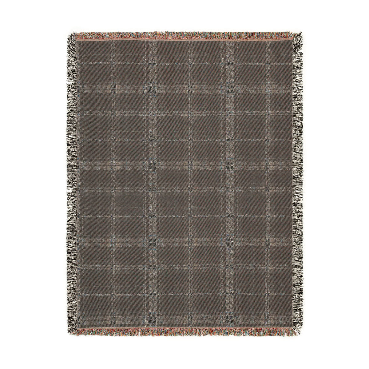 Nocturne Tartan Woven Blanket | The Winter House Collection