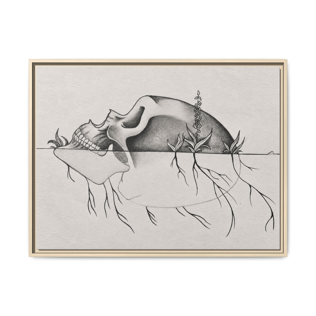 What Remains — Framed Canvas Art | Original Artwork by Abbey Johanna — view 6