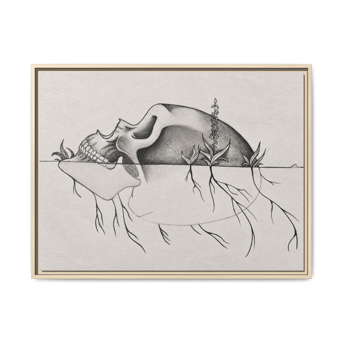 What Remains — Framed Canvas Art | Original Artwork by Abbey Johanna — view 6