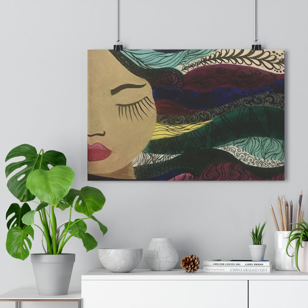Finally, Peace -Abstract Art Print