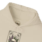 Skull & Fern Tarot Card Hoodie | Gothic Botanicals, Victorian Macabre — view 17