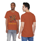 Skate Till Late Skateboard Tee | Traditional Tattoo Flash, Swallows & Banner — view 30