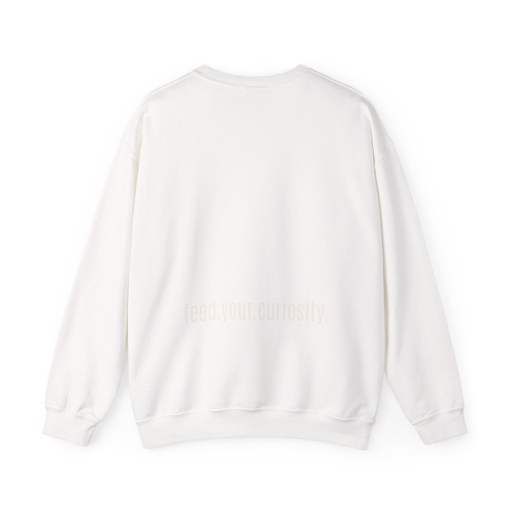 Traditional Tattoo-Style Crane Illustration Sweatshirt | Vintage Flash, Limited Palette — view 18