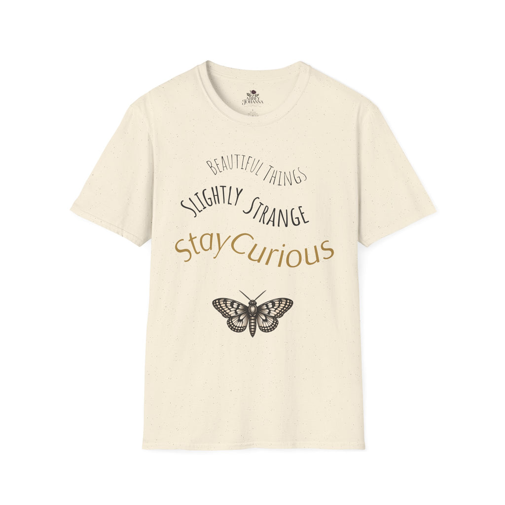 Beautiful Things Are Slightly Strange — Unisex Graphic Soft T-Shirt
