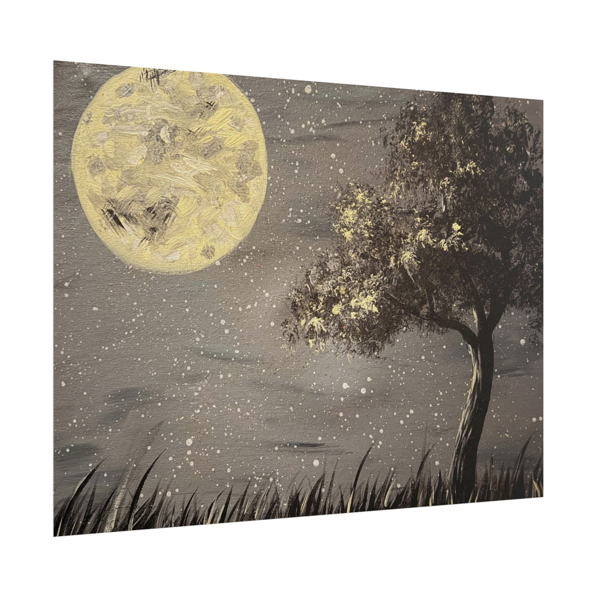 Thieves Moon – Moon Wall Art Print | Celestial Night Landscape | Moody Fine Art — view 14