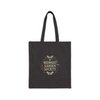 Midnight Garden floral crest Tote | Gothic botanicals, vintage botanical — view 1