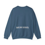 Traditional Tattoo-Style Crane Illustration Sweatshirt | Vintage Flash, Limited Palette — view 72