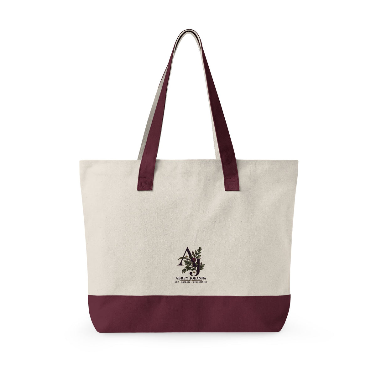 Peace…Finally – Abstract Art Zippered Canvas Tote | Original Artist Carryall — view 10