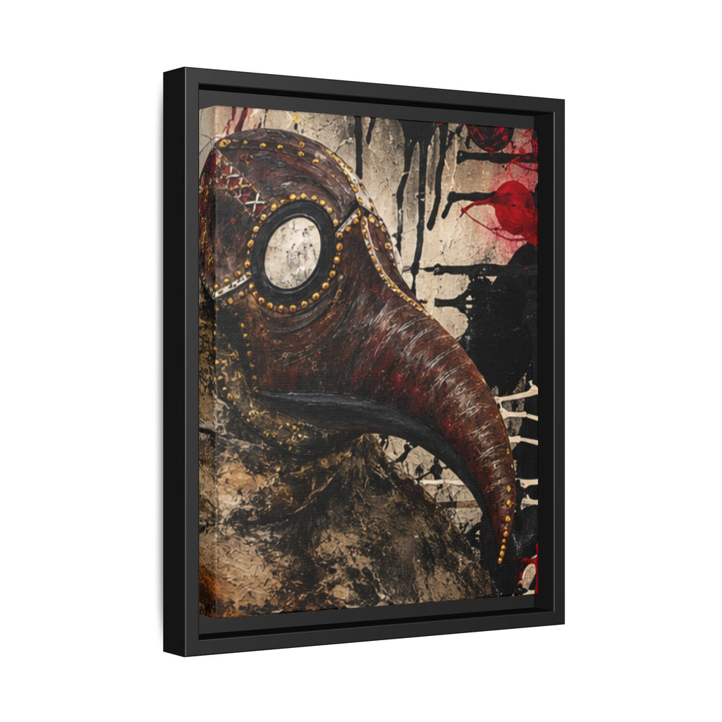 Odd Co. Beauty is Decay – Plague Doctor Framed Canvas | Gothic Dark Wall Art — view 34
