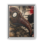 Odd Co. Beauty is Decay – Plague Doctor Framed Canvas | Gothic Dark Wall Art — view 4