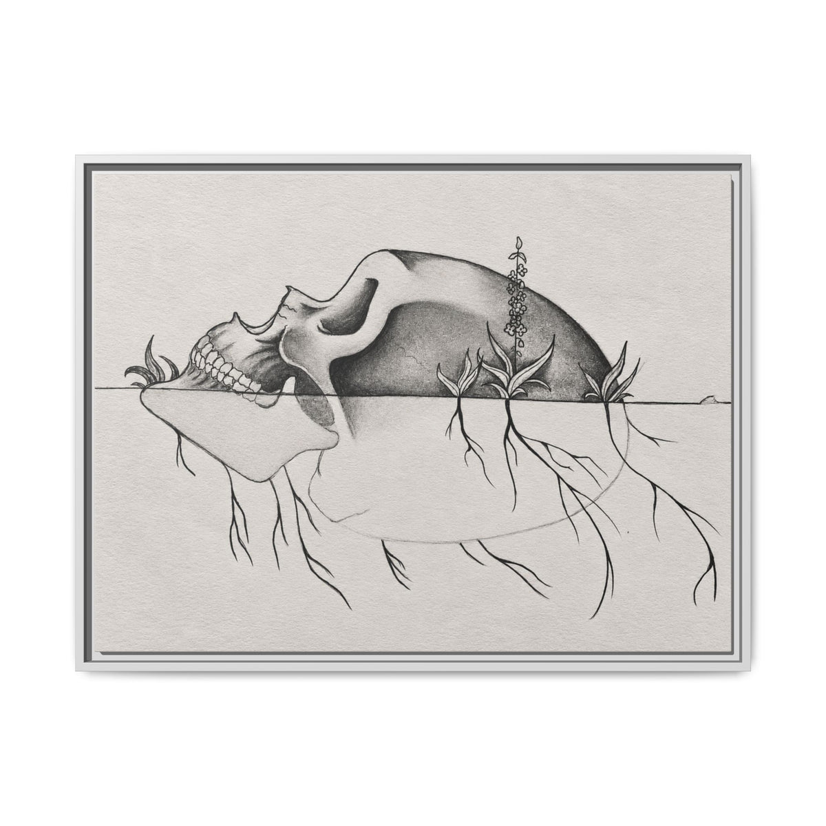 What Remains — Framed Canvas Art | Original Artwork by Abbey Johanna — view 4