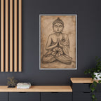 The Quiet Within — Framed Canvas Art | Original Pencil-on-Canvas Artwork by Abbey Johanna — view 5