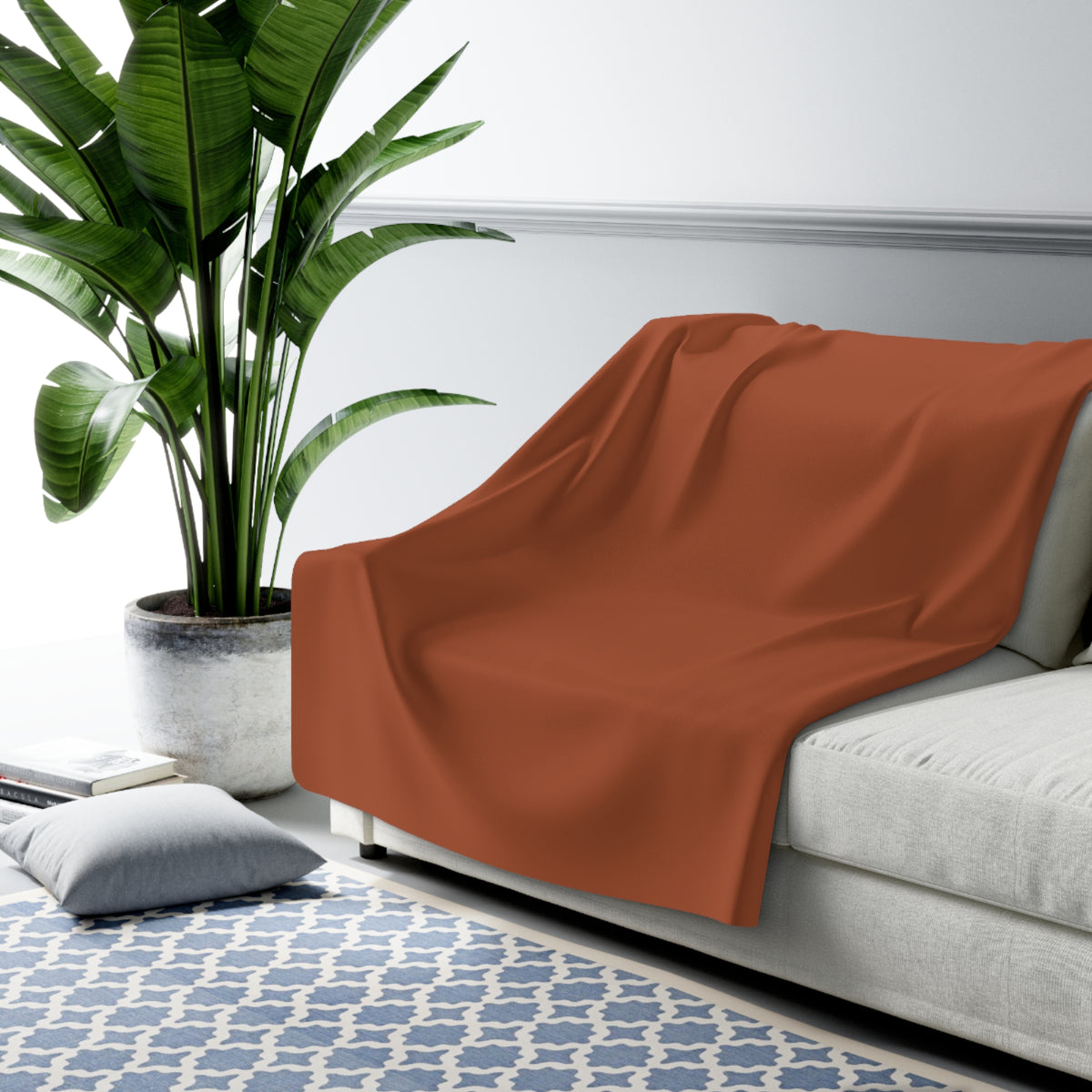 Heirloom Solids Sherpa Throw | The Fall Collection
