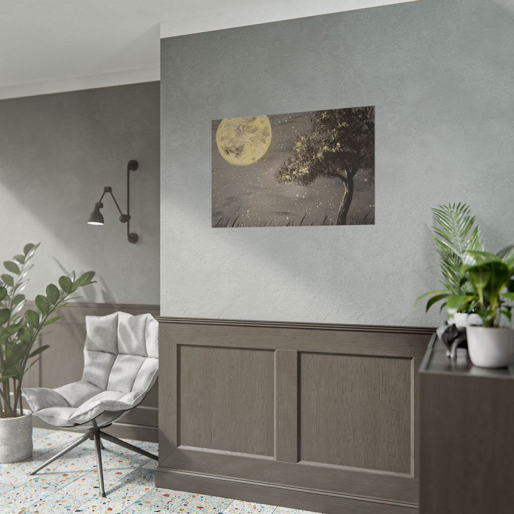 Thieves Moon – Moon Wall Art Print | Celestial Night Landscape | Moody Fine Art — view 30