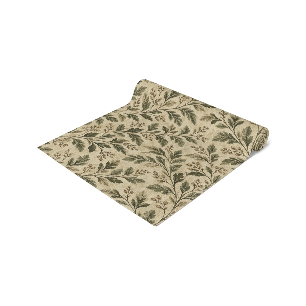 Quiet Grove Cotton Twill Table Runner | The Fall Collection
