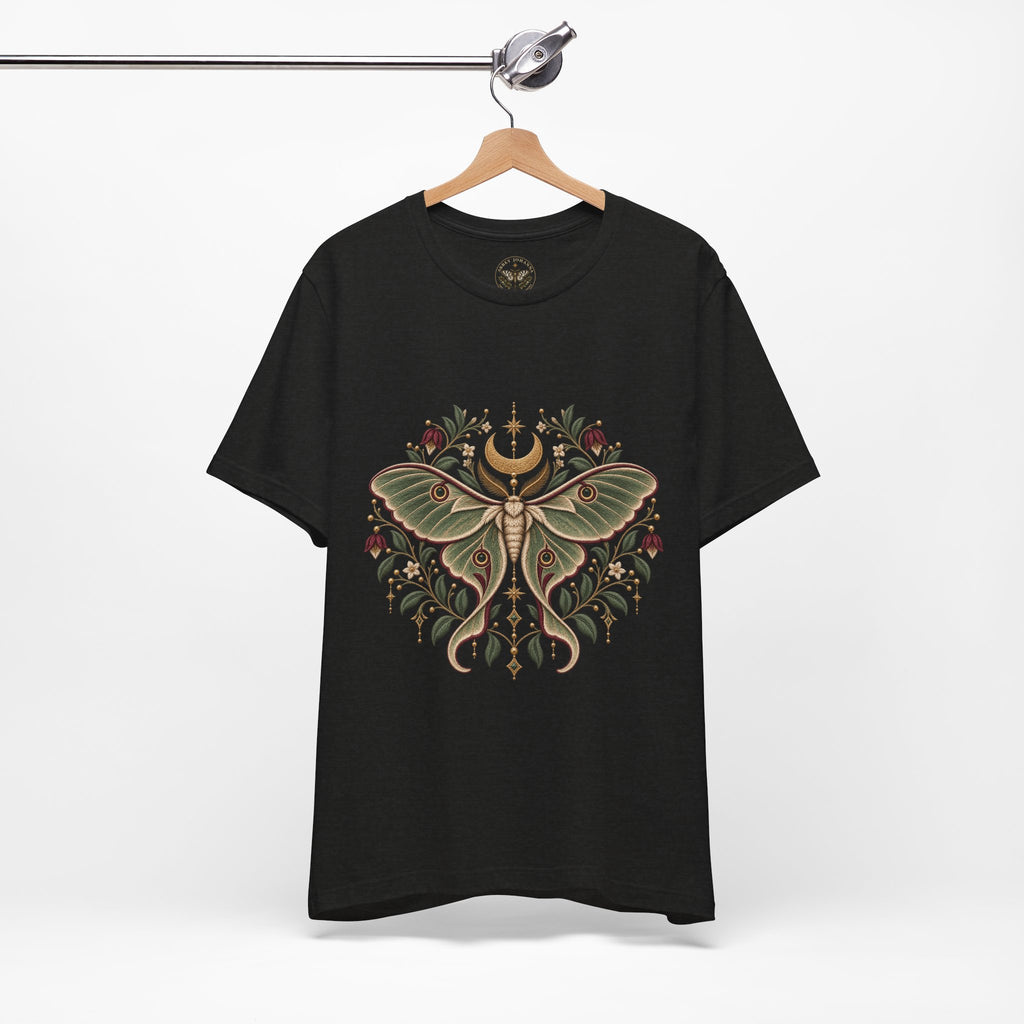 Stag Beetle Wreath | Gothic Botanicals Tee