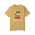 T-Shirt — Vintage Cassette Stack “feed.your.curiosity.” Retro Music Tee — view 20