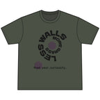Less Walls More Grass boxy graphic T-shirt — product view 3