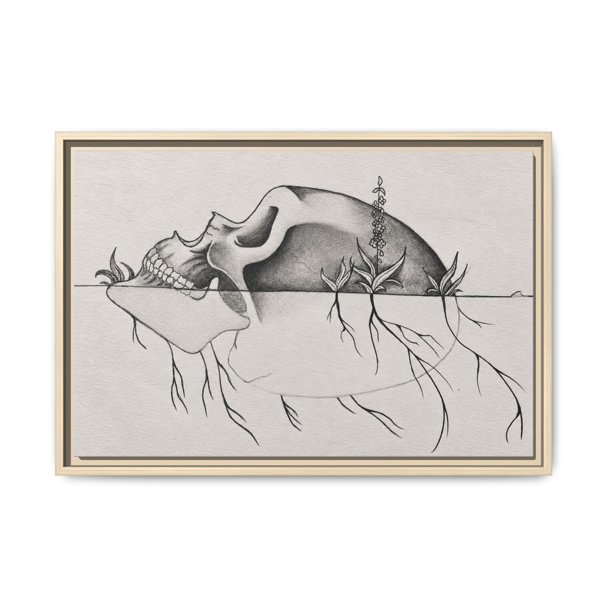 What Remains — Framed Canvas Art | Original Artwork by Abbey Johanna — view 8