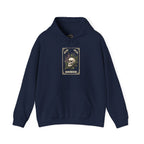 Skull & Fern Tarot Card Hoodie | Gothic Botanicals, Victorian Macabre — view 4