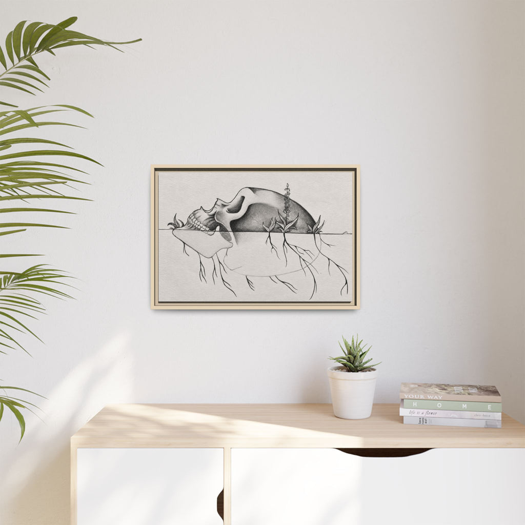 What Remains — Framed Canvas Art | Original Artwork by Abbey Johanna — view 12