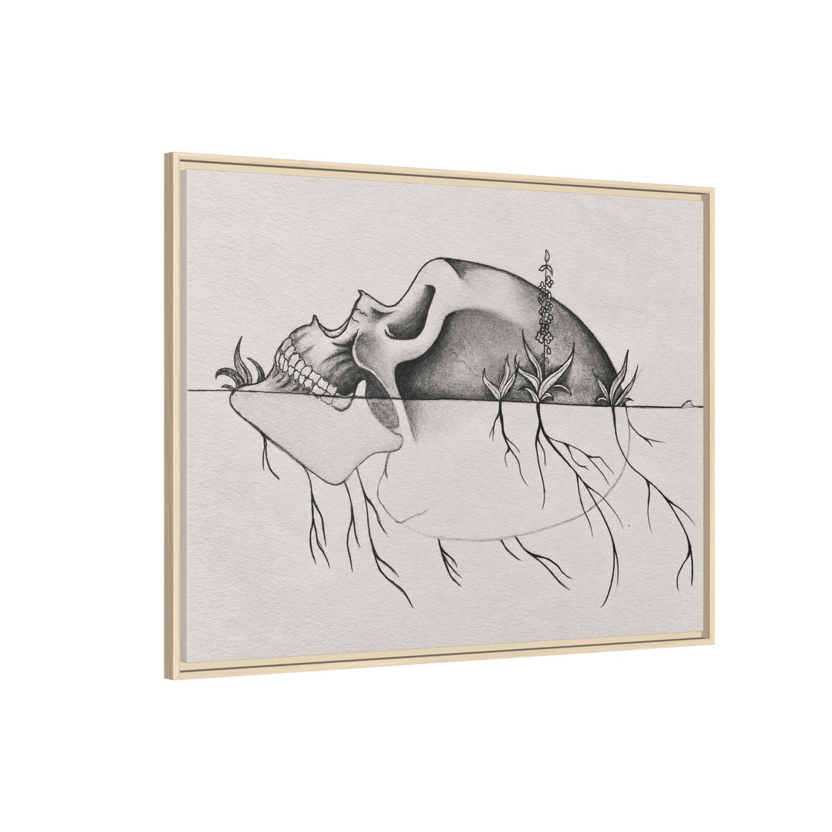 What Remains — Framed Canvas Art | Original Artwork by Abbey Johanna — view 44