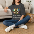 Feed Your Curiosity — Moth Super-Soft Tee | Abbey Johanna — view 4