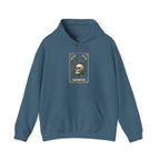 Skull & Fern Tarot Card Hoodie | Gothic Botanicals, Victorian Macabre — view 6