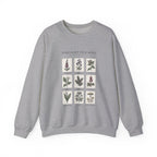 Toxicology Field Notes botanical print Sweatshirt | Gothic botanicals, vintage herbarium — view 5