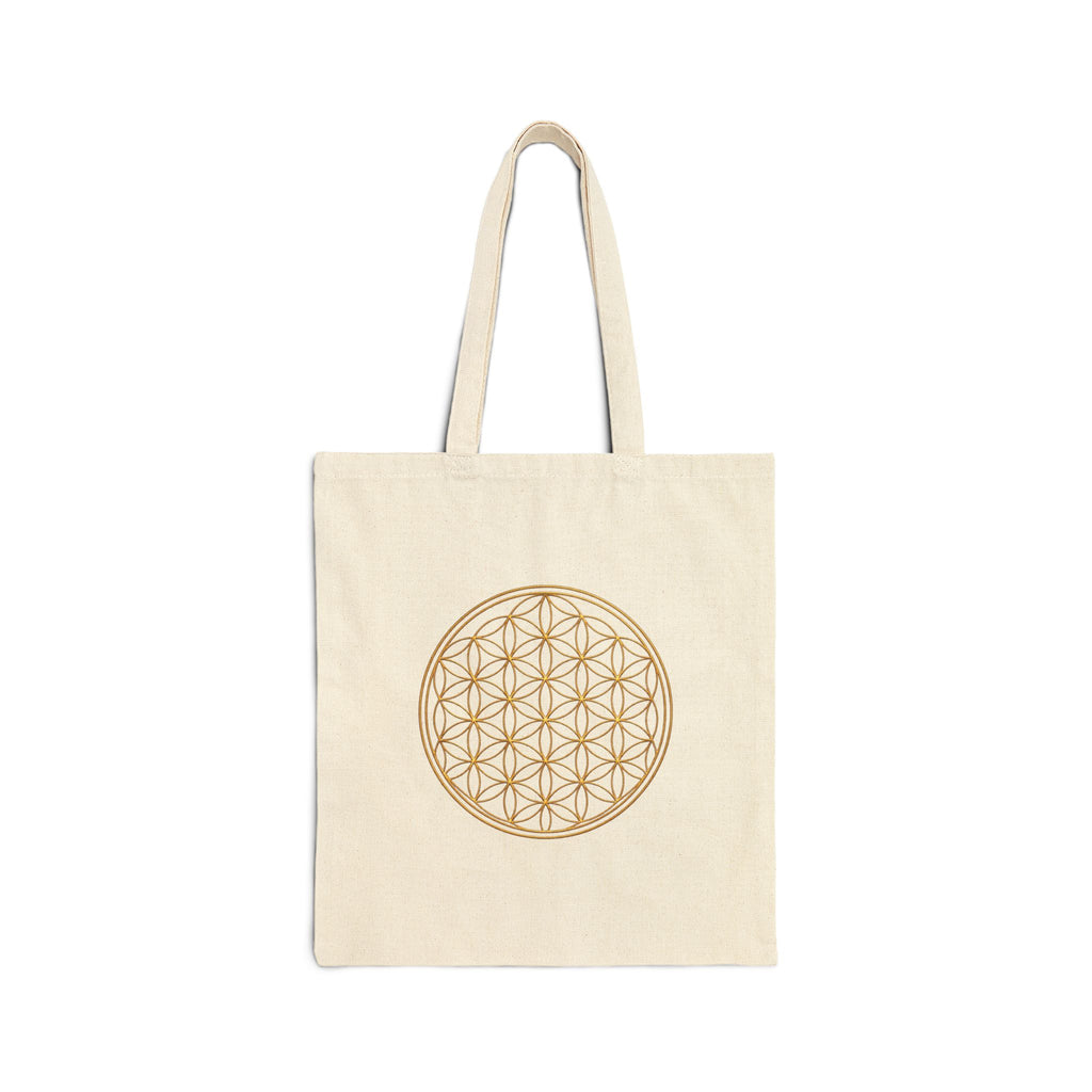 Flower of Life — Sacred Geometry Canvas Tote | Abbey Johanna — view 2