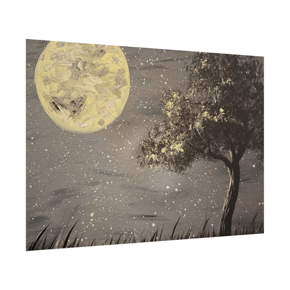 Thieves Moon – Moon Wall Art Print | Celestial Night Landscape | Moody Fine Art — view 18