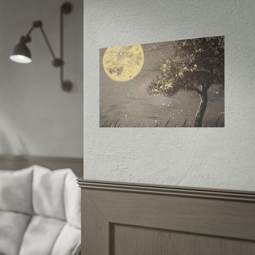 Thieves Moon – Moon Wall Art Print | Celestial Night Landscape | Moody Fine Art — view 21